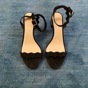 Loeffler Randall Zigzag Ankle Strap Heels